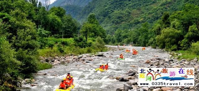 東戴河永安峽谷漂流