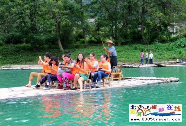 東戴河永安峽谷漂流