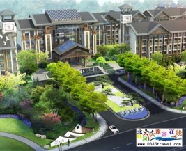 [秦皇島] 北戴河健康谷榮逸酒店-特色親子主題房+自助早餐+暢享無(wú)邊泳池+免費(fèi)擺渡車(chē)服務(wù)，樂(lè)享親子歡樂(lè)時(shí)光