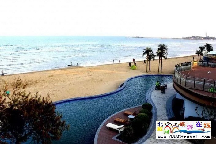 東戴河親海庭院別墅(泳池小院)